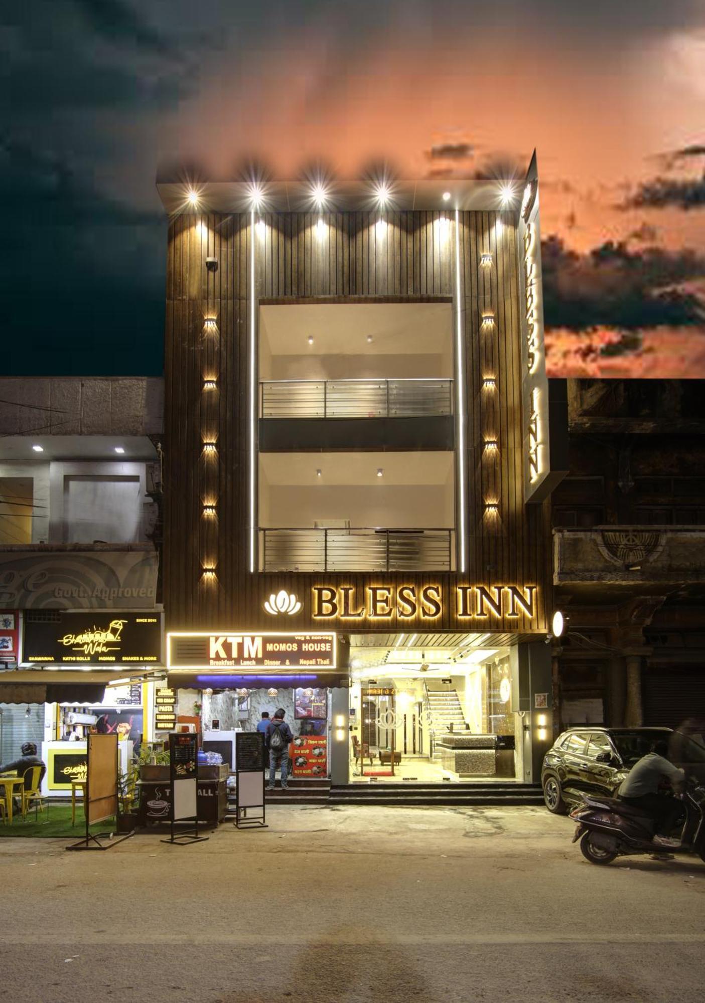 Bless Inn - Near Connaught Place Nové Dillí Exteriér fotografie